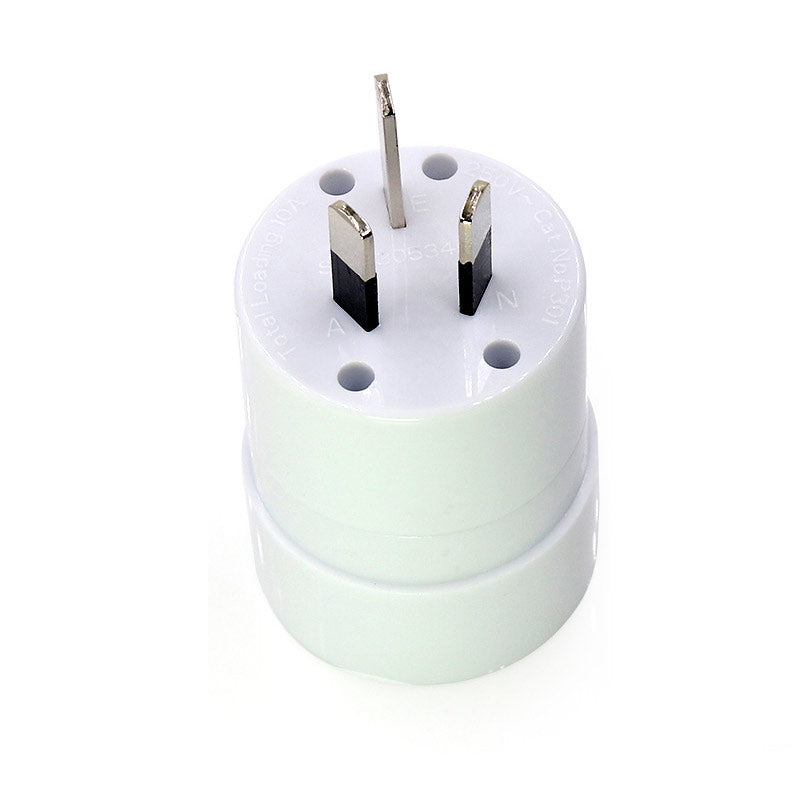 Mobie EU/US to NZ/AU Plug Adapter CE & SAA Certification P301