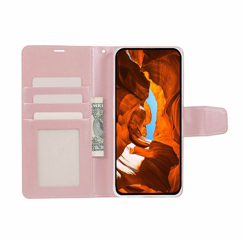 iPhone 17 Air Hanman Mill Series Leather Wallet Flip Case