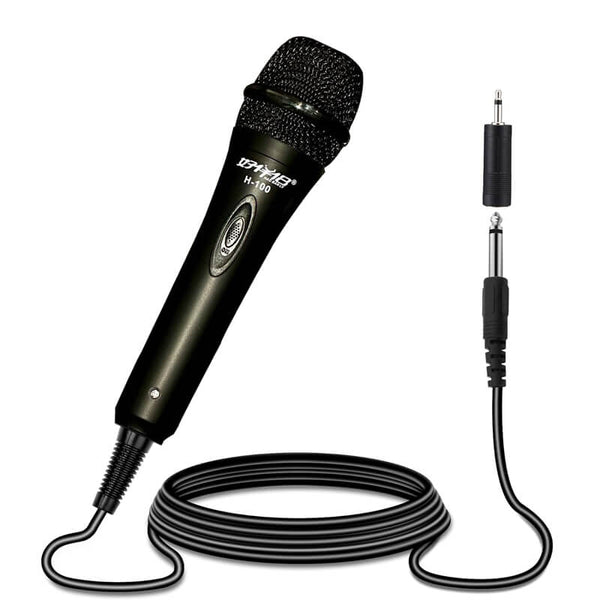 Mobie Handheld Wired Microphone Cardioid Dynamic Vocal 3M H-100