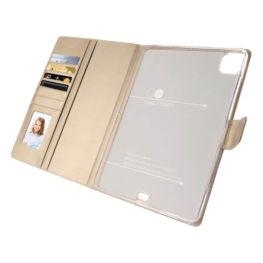 Samsung Galaxy Tab A 10.1 2019 Luxury Hanman Leather Wallet Flip Case Cover