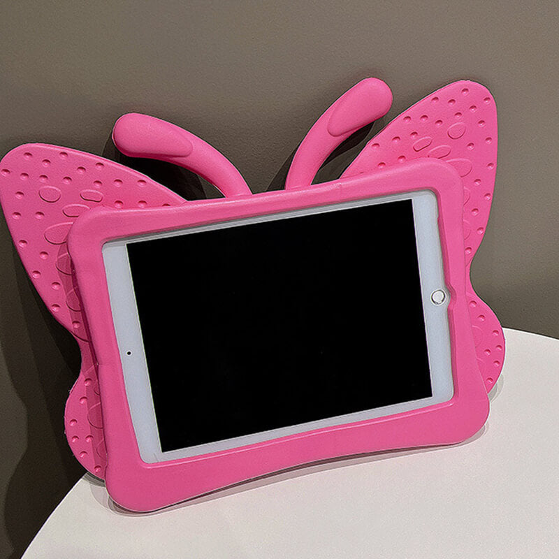 iPad 8th 10.2 2020 3D Foldable Butterfly Stand Shockproof Case