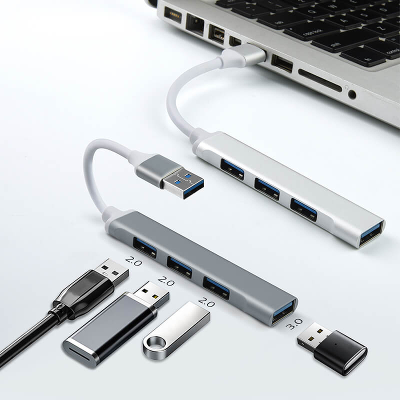 Mobie USB 1-to-4 USB HUB Docking Station (USB3.0*1+ 2.0*3)