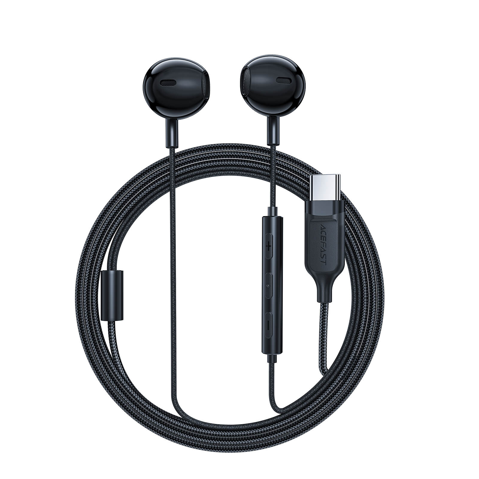 Acefast PC Material Half-in-ear Type-C Wired Earphones With Mic L2