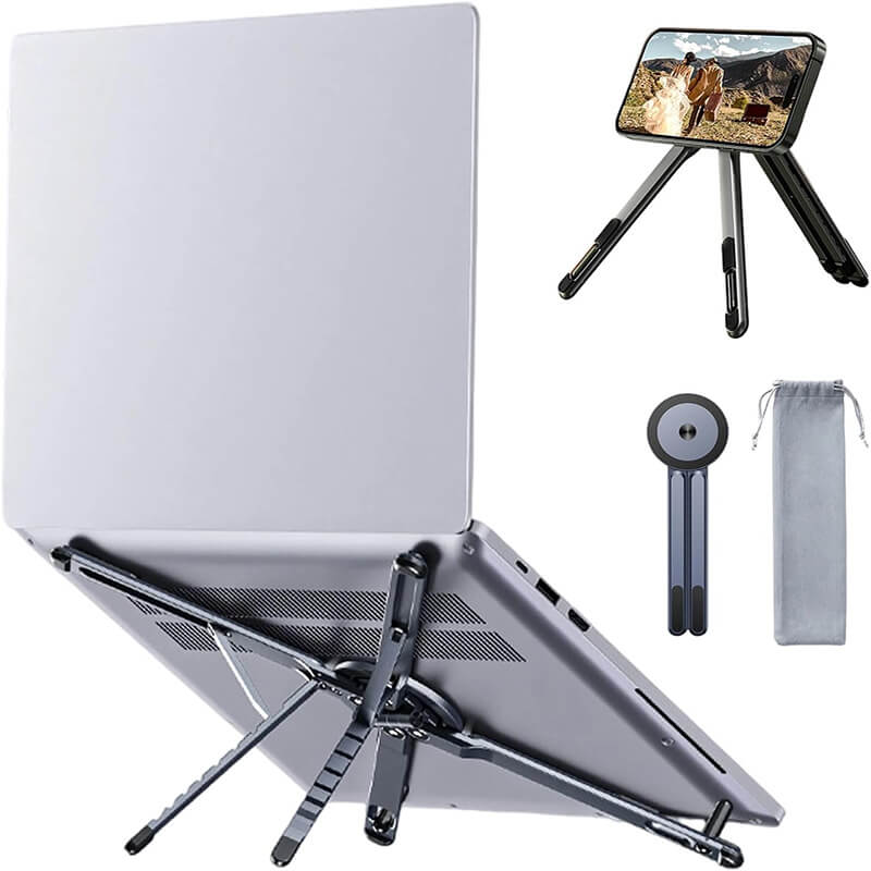 Mobie All in One Magnetic Foldable Stand for Phone Tablet Laptop E05