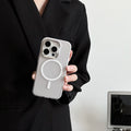 iPhone 14 Invisible Lens Holder Ultra-thin Matte Magsafe Phone Case