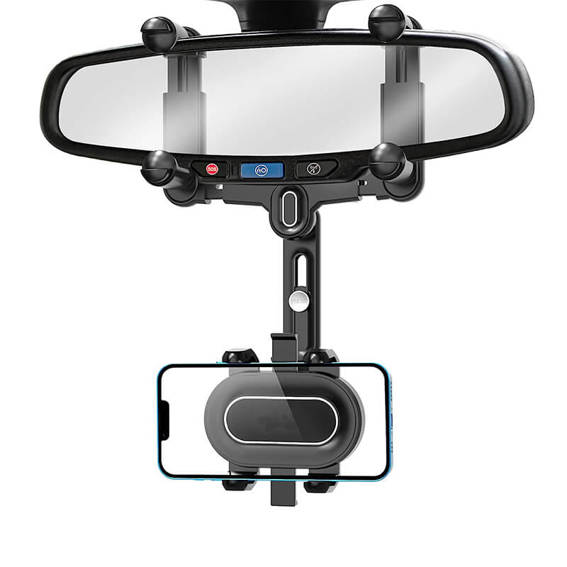 New Arrivals Mobie 360° Rotating Folded Mirror Phone Mount Holder