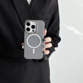 iPhone 14 Invisible Lens Holder Ultra-thin Matte Magsafe Phone Case