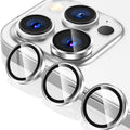 iPhone 15 Plus 9H Multicolor Tempered Glass Individual Camera Lens Cover Protector