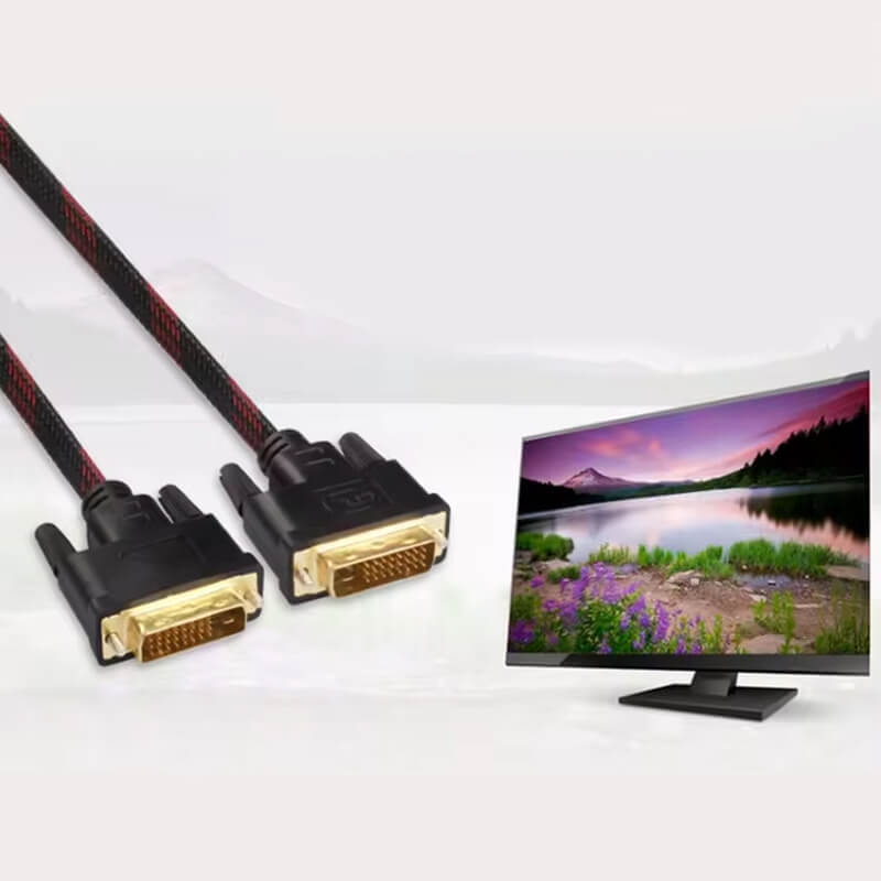 Mobie 1080p DVI to DVI Audio Video Male to Male Cable 1.5M