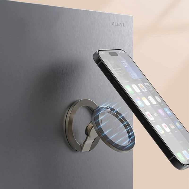 Dual-Sided Magnetic Ring Phone Grip Stand & Fidget Spinner S13