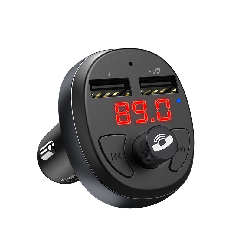 hoco. Bluetooth FM Transmitter Car Charger with Hands-Free Calling E41