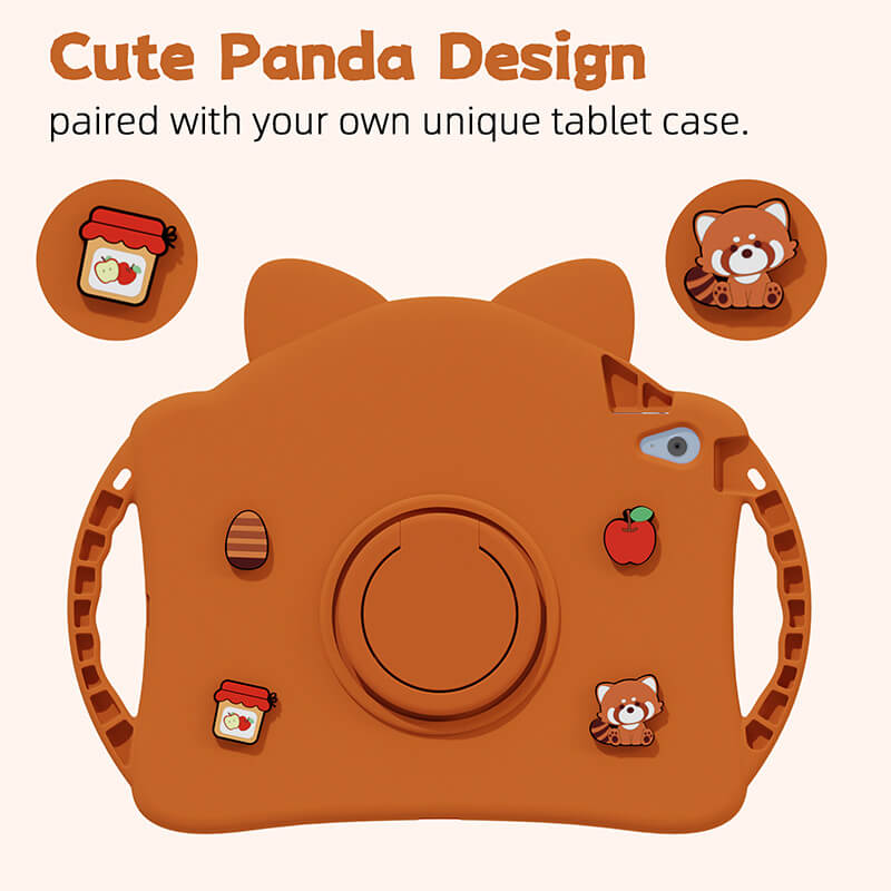 iPad Pro 11 2020 Lesser Panda Protection Case with Foldable Kickstand