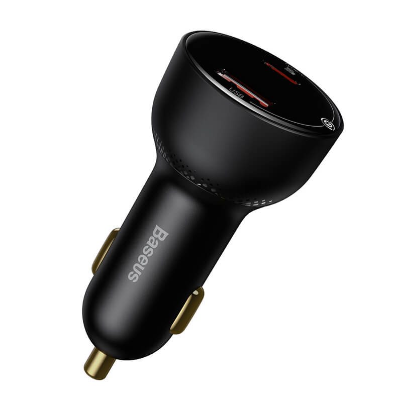 Baseus Digital Display PPS Dual 100W Quick Car Charger CCZX-01