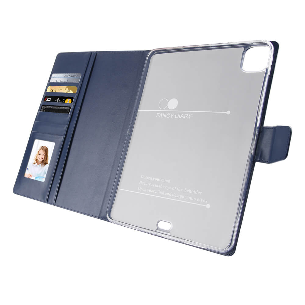 Samsung Galaxy Tab A 10.1 2019 Luxury Hanman Leather Wallet Flip Case Cover