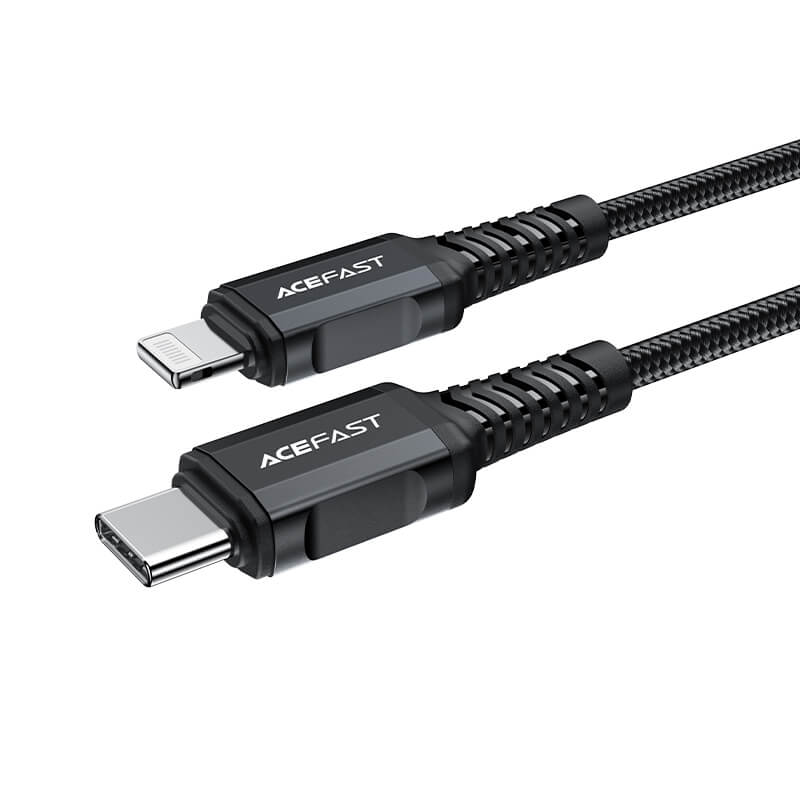 Acefast Type-C to Lightning Fast Braid Charging Cable PD 30W 1.8m