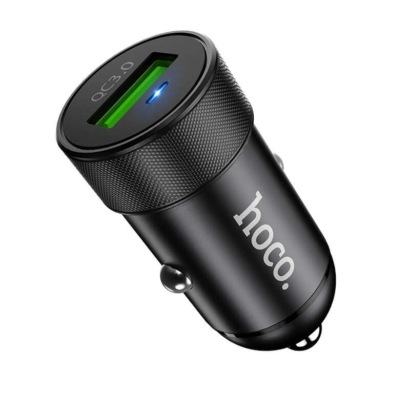 hoco Single Port QC 3.0 Car Charger 18W Z32