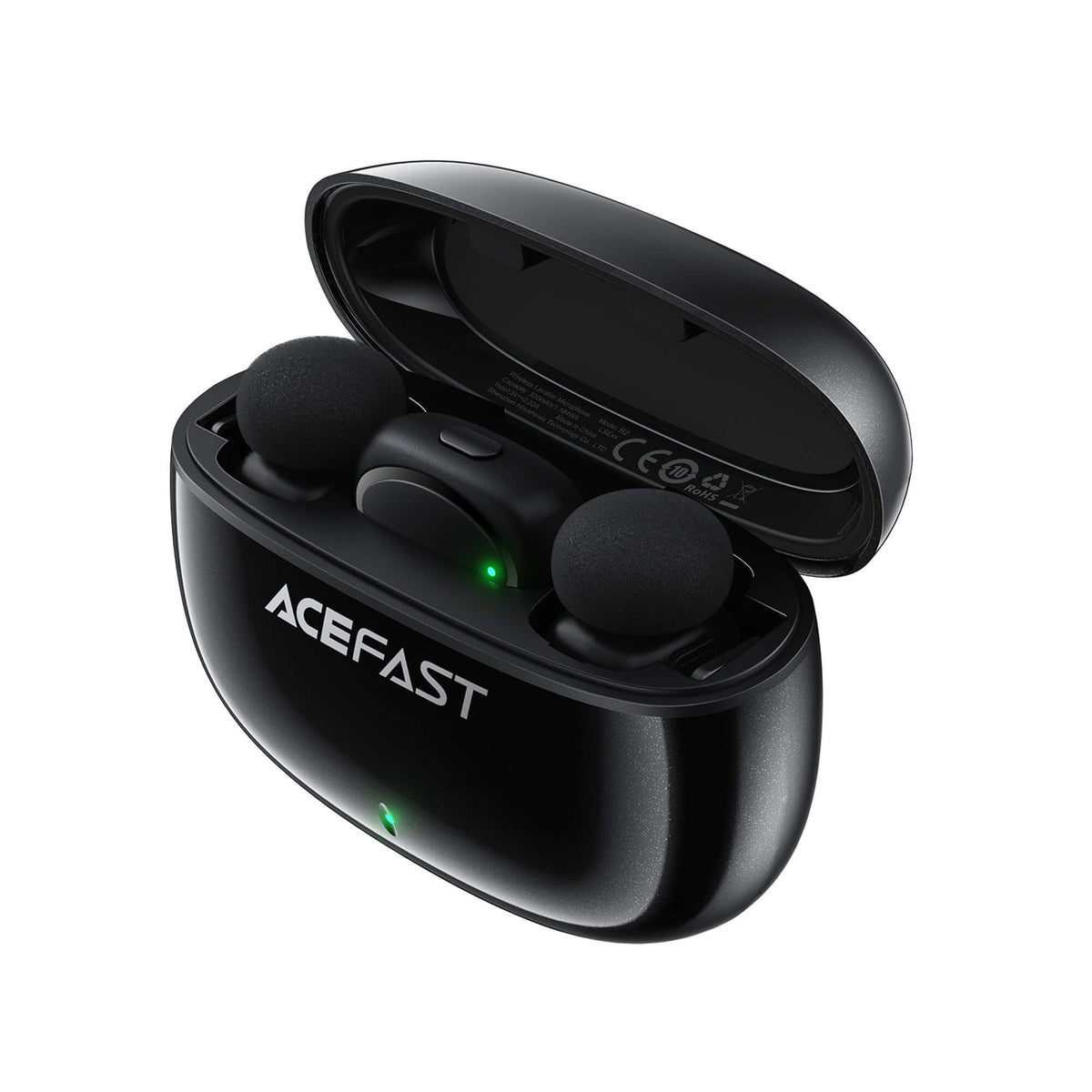 Acefast 360 Degree Pickup Deep Noise Reduction Wireless Lavalier Microphone R2