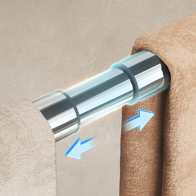 Mobie Adjustable Suction Wall Organizer for Bathroom Kitchen Space Saving E25131