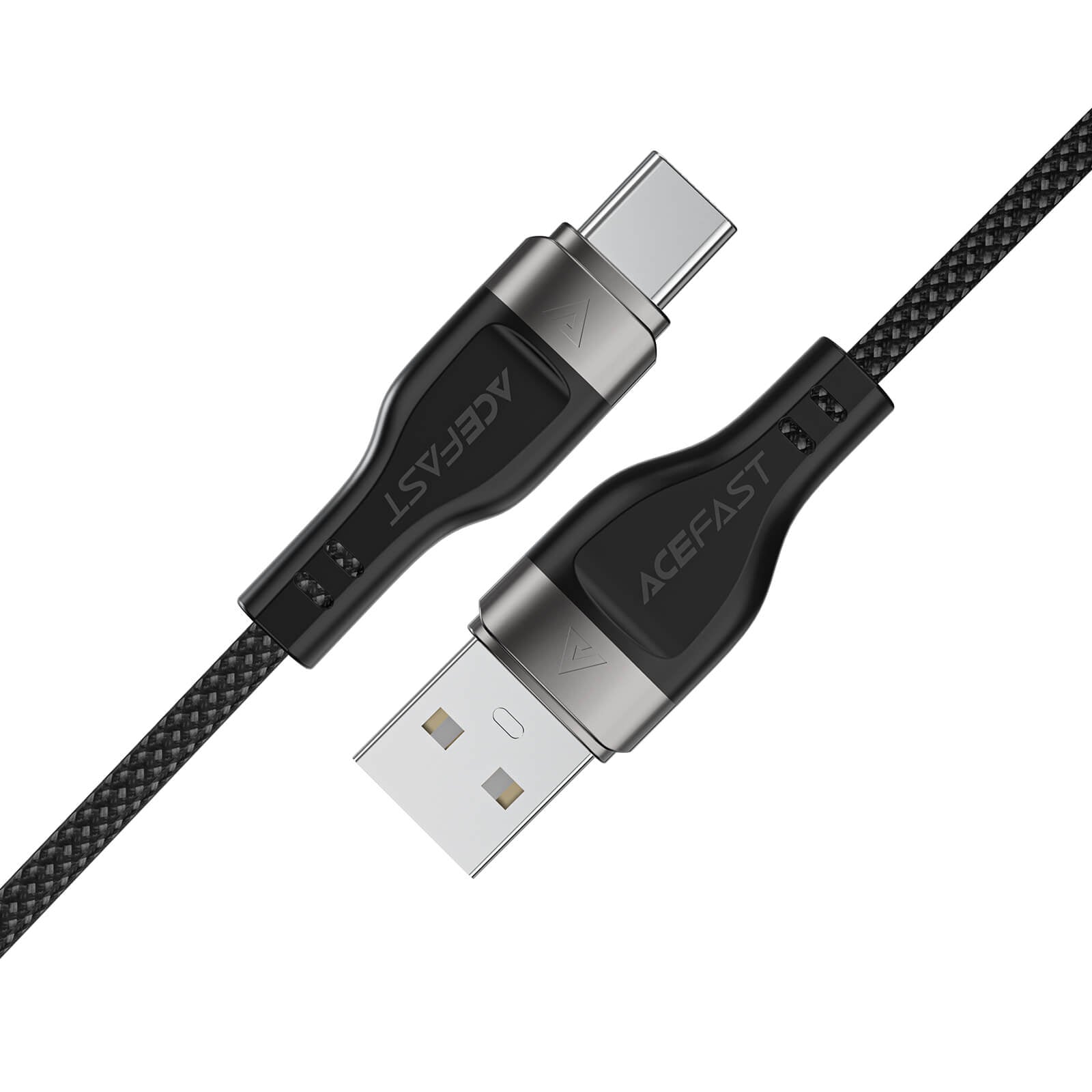 Acefast Braided Magnetic Storage Charging Cable USB-A to Type-C 3A 1.2m