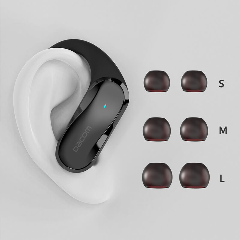 Dacom L19 True Wireless Stereo Earphones 24H Play Back with Earhooks