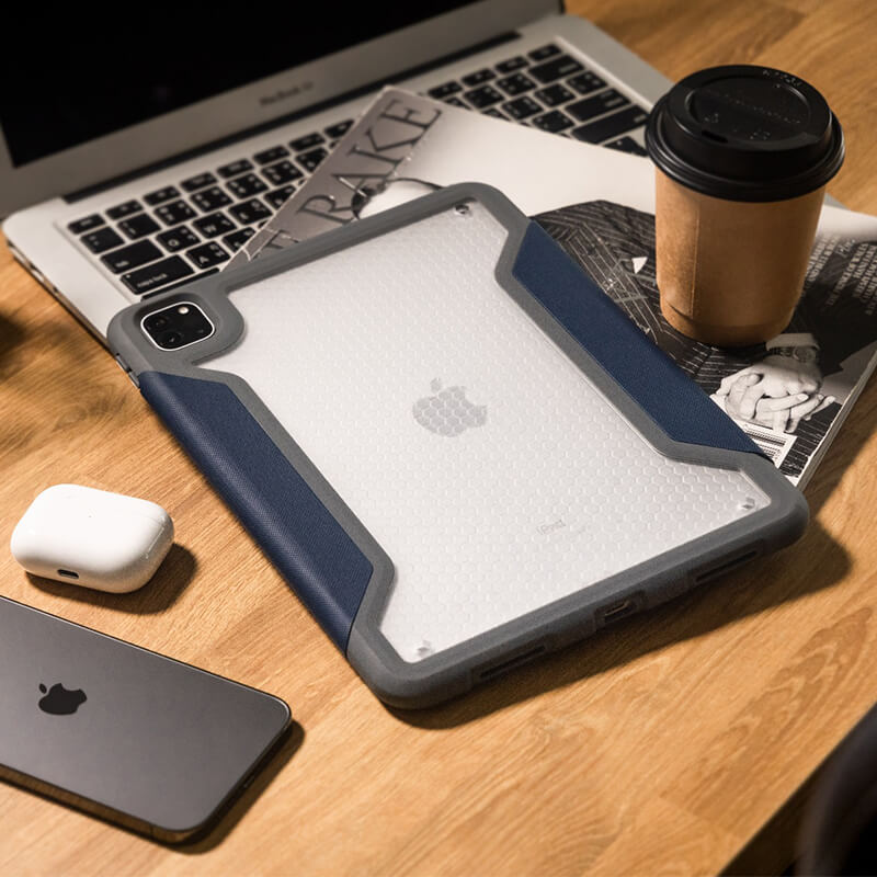iPad Pro 11 2018 Tablet Flip Cover Shockproof Case with Pen Slot