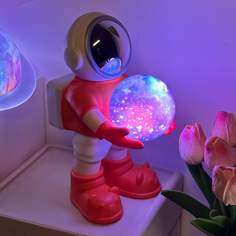 Mobie Compact Multifunctional Astronaut Ornament Bluetooth Speaker Night Light YM-127