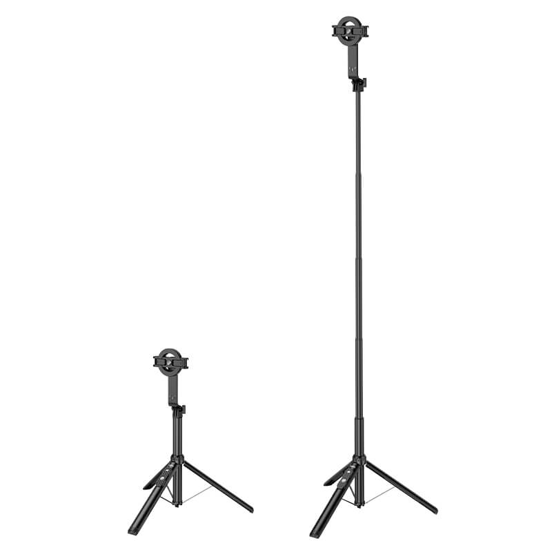hoco Aluminum Alloy MagSafe Clamp Bluetooth Remote Tripod Selfie Stick K25