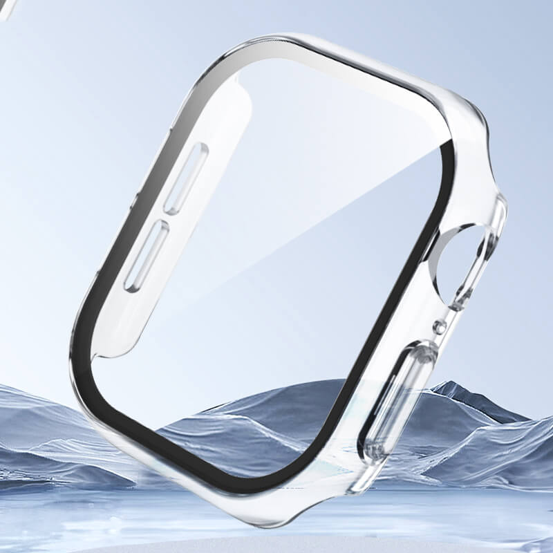 Cotetci iWatch 10 All-Round Clear PC Protective Case 42mm