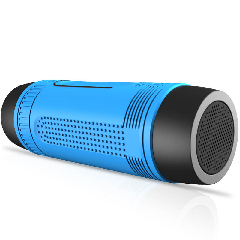 Zealot Outdoor Bluetooth Speaker with Powerful Bass Flashlight and Power Bank S1