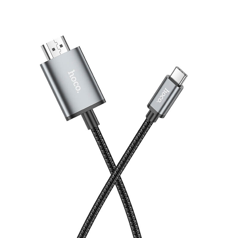 hoco. USB-C to HDMI 4K Video Cable for Laptops & Tablets 2M/6.6ft
