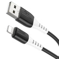 hoco Silicone Charging Data Cable USB-A to Lightning 1m X82