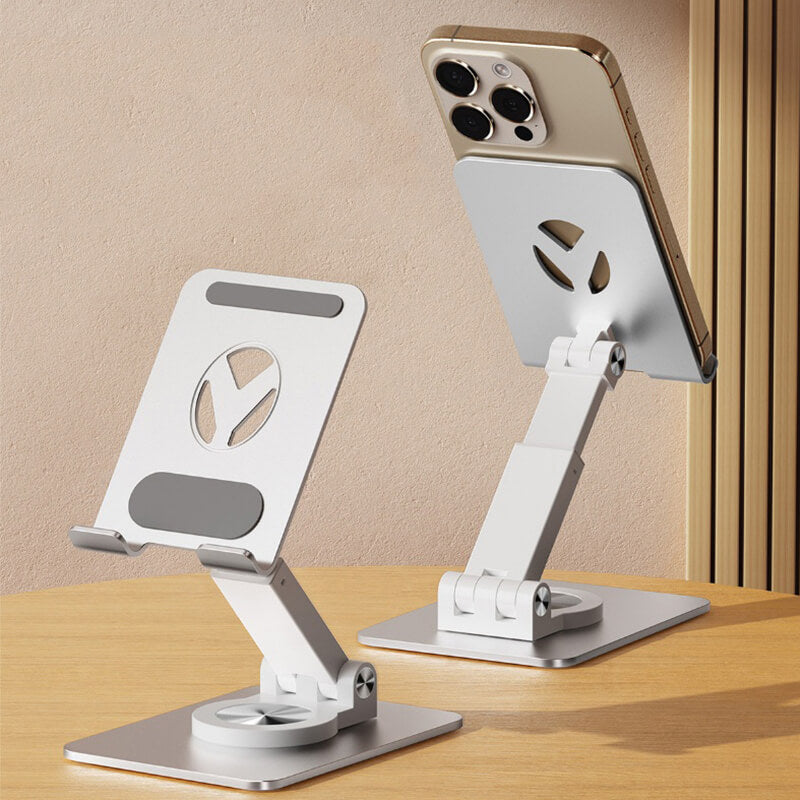 New Arrivals SAIJI Foldable 360° Phone & Tablet Desk Holder Stand