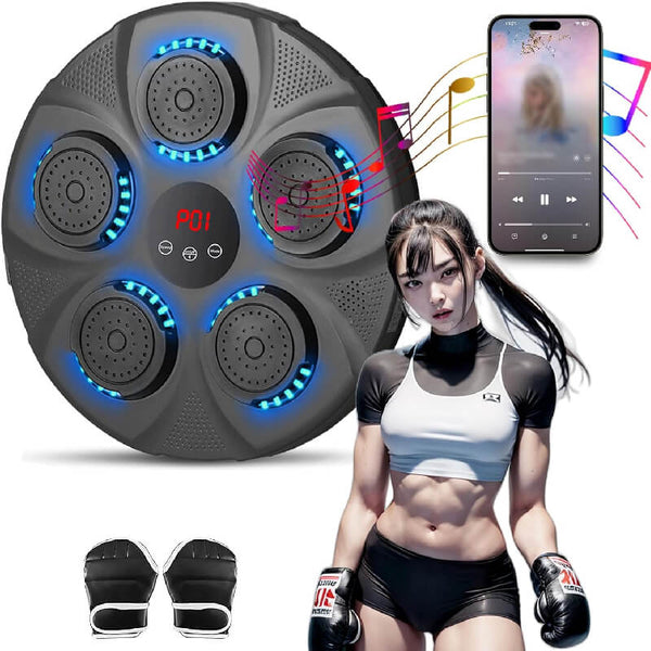 New Arrival Mobie Electronic Wall Mounted Smart Music Boxing Target