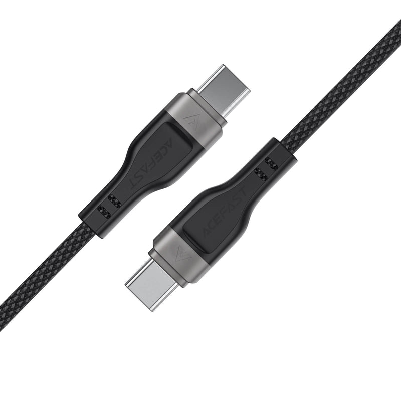 New Arrivals Acefast Braided Magnetic Storage Charging Cable Type-C to Type-C 60W 1.2m