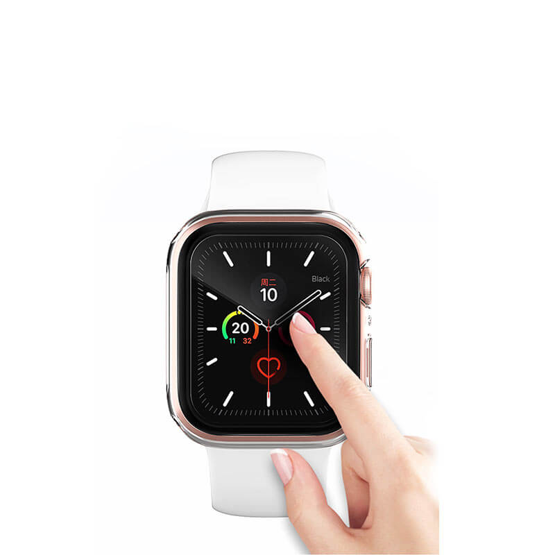 Mobie iWatch Transparent Tempered Glass Case 44mm