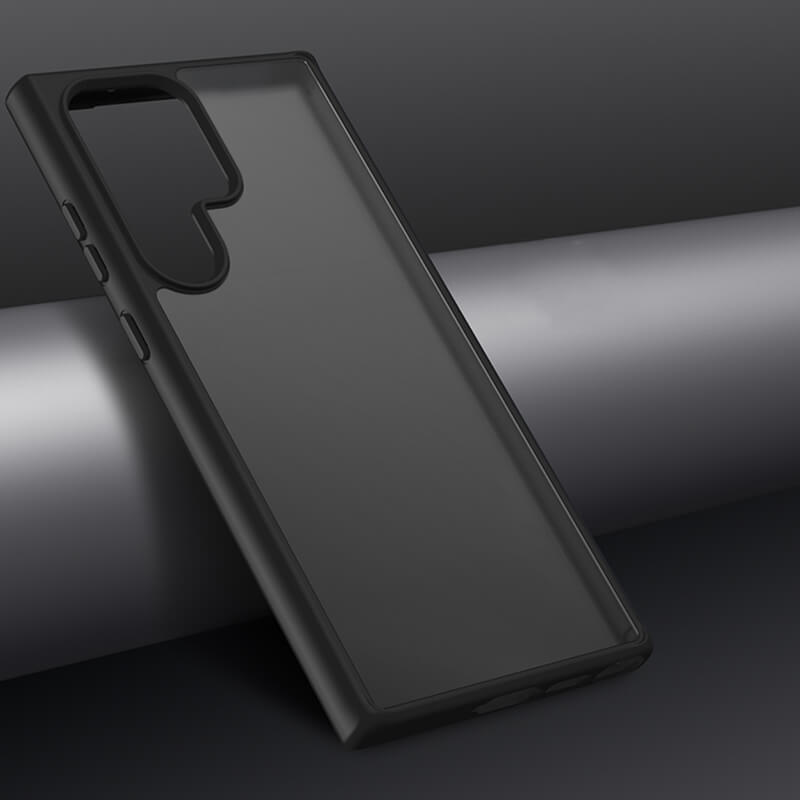 Samsung S22 Ultra X-level Soft Stone Series Military Anti-fall Matte Phone Case