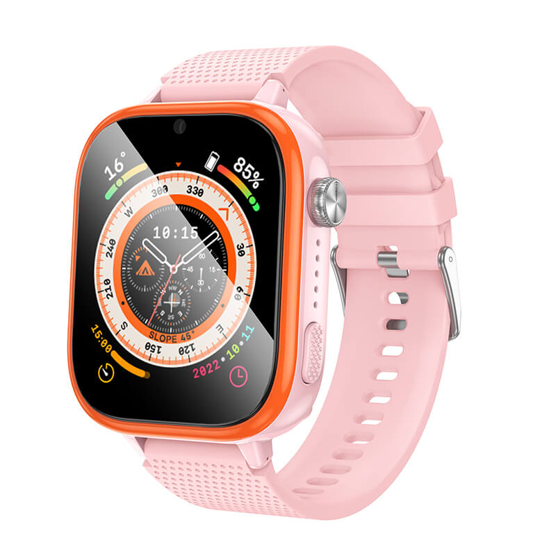 New Arrivals hoco. Kids Smart Watch 4G GPS Tracking Waterproof with Camera Y101 for All Ages 4-16