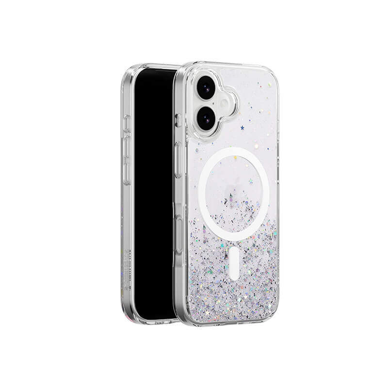 iPhone 17 Galactic Series Star Sand Anti-Drop Phone Case