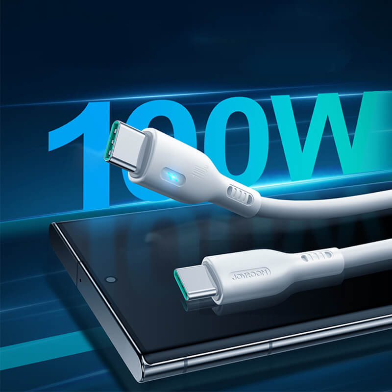 Joyroom Type-C to Type-C Ultra Fast Charging Data Cable 100W 2M