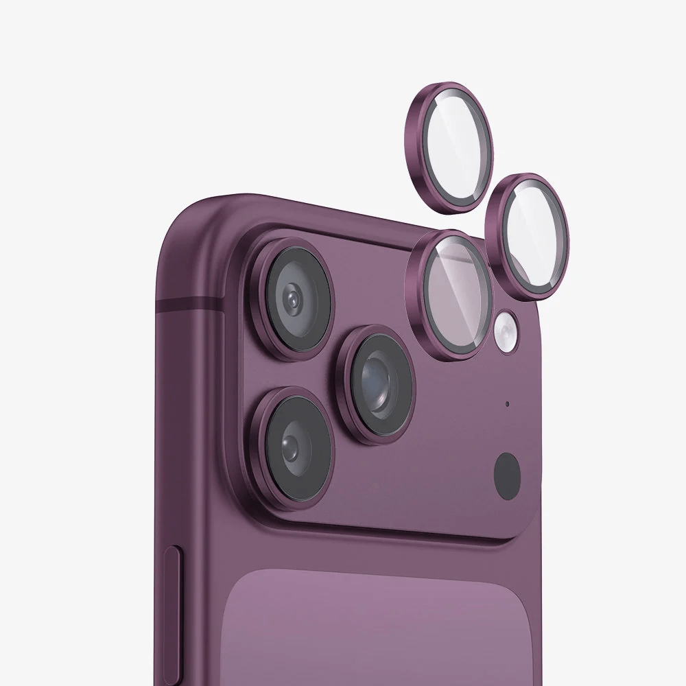 9H Multicolor Tempered Glass Compatible with iPhone 18 Pro Individual Camera Lens Cover Protector