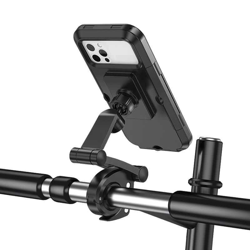 hoco Bicycle & Motorcycle Fully Enclosed Waterproof Mobile Phone Holder CA101