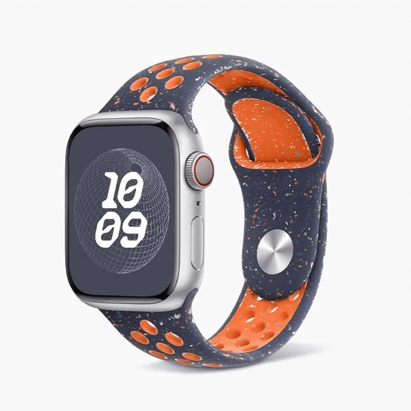 Coteci Magic Ember Liquid Silicone Sport Apple Watch Band 42/44/45/49mm