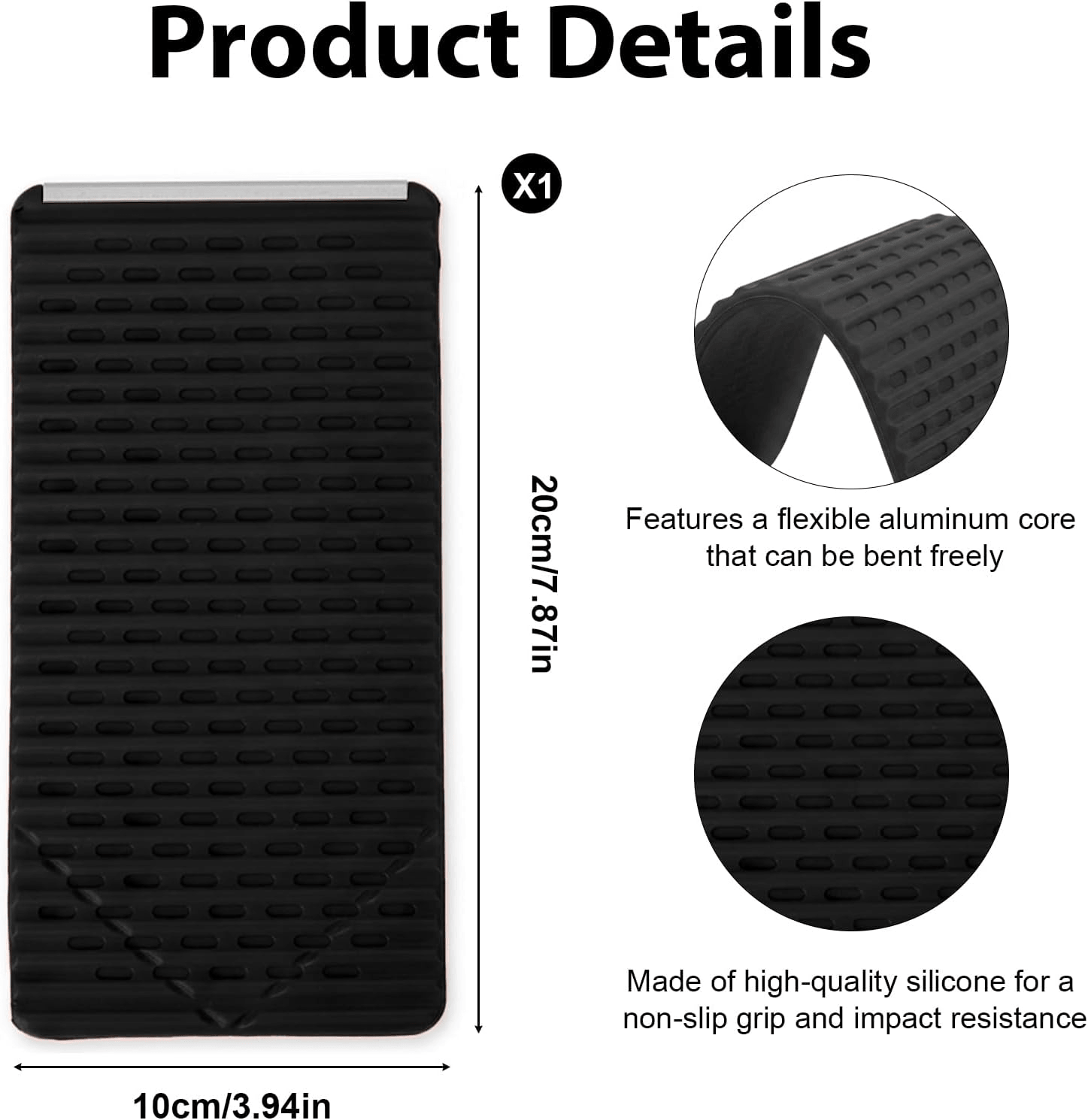 Mobie Portable Bendable Silicone Aluminum Phone Tablet Laptop Holder