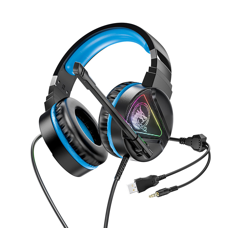 hoco. Stereo Gaming Headset with Mic and LED Light W104