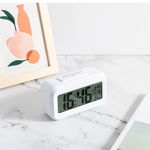 Mobie LCD Alarm Clock Temperature Intelligent Photosensitivity