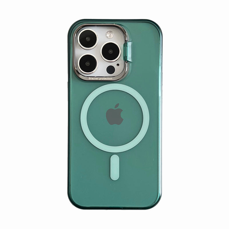 Suitable for iPhone Invisible Lens Holder Ultra-thin Matte Magsafe Phone Case