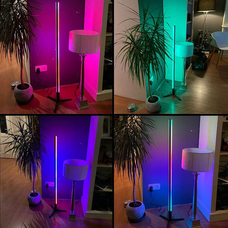 Mobie RGB Smart Floor Lamp with Sound Sync App and Remote Control