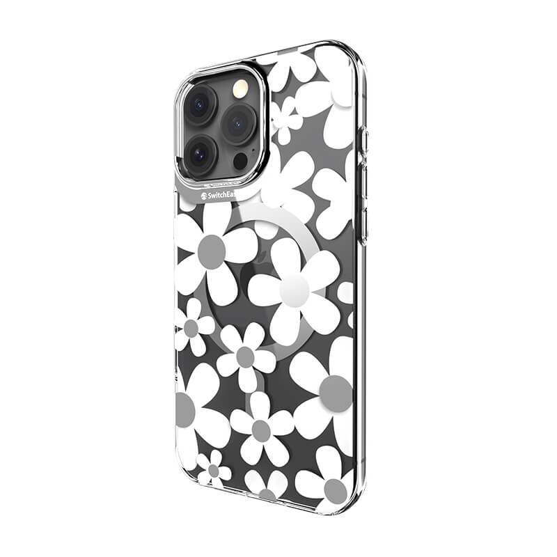 iPhone 16 Fleur 3D Patterned Series Shockproof MagSafe Phone Case