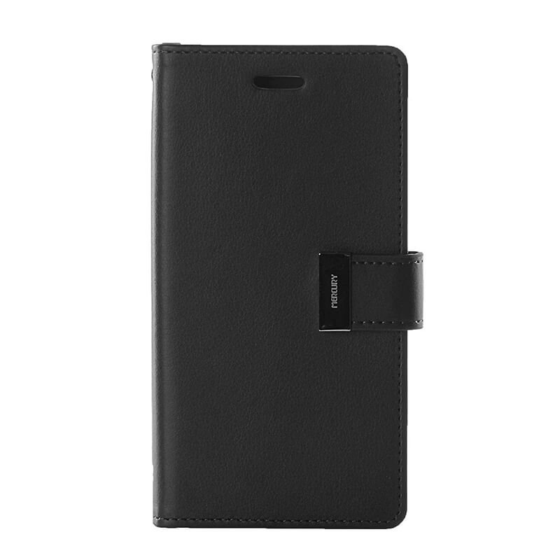 iPhone Xs Max Mercury Goospery Leather Rich Diary Wallet Flip Case