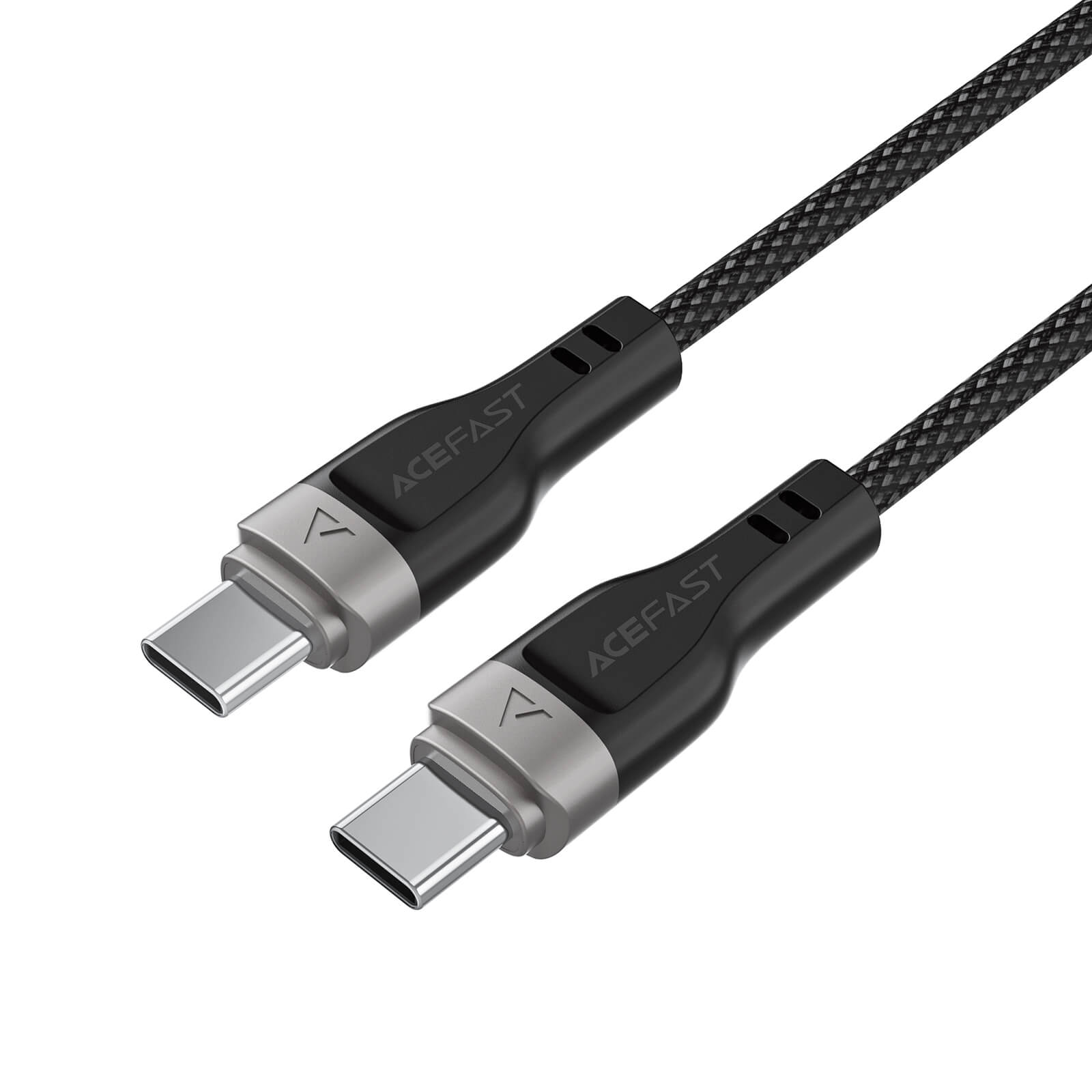 Acefast Braided Magnetic Storage Charging Cable Type-C/USB-A to Type-C 60W 1.2m